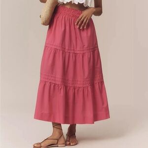 Anthropologie the Somerset maxi skirt Size large NWT